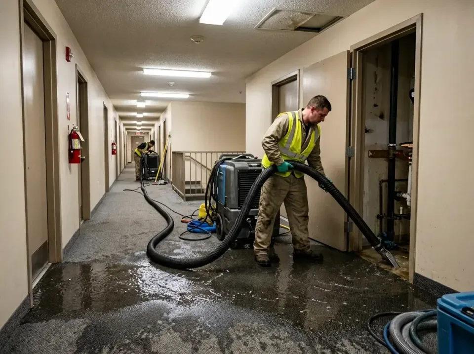 multi-unit-apartment-hallway-f-005 — frequently asked questions, Emergency Burst Pipe Water Extraction & Removal in Lula, GA